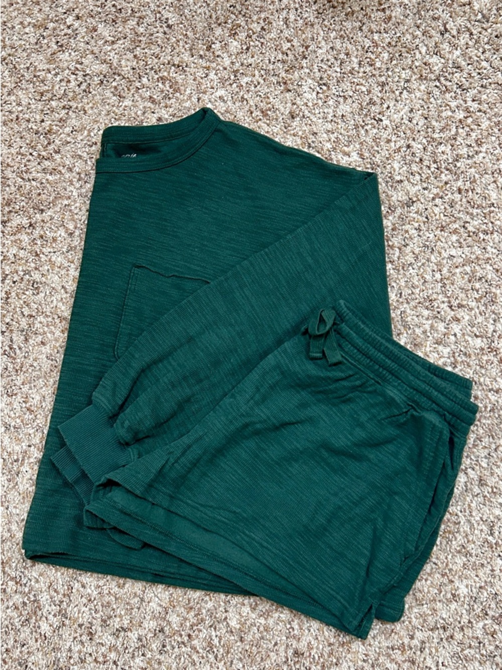 Aerie Endless Summer Crew Sweatshirt and Shorts Set